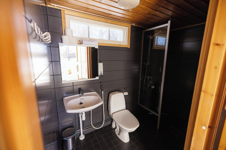Bathroom, Nallikari Seaside Cottages, Northern Ostrobothnia