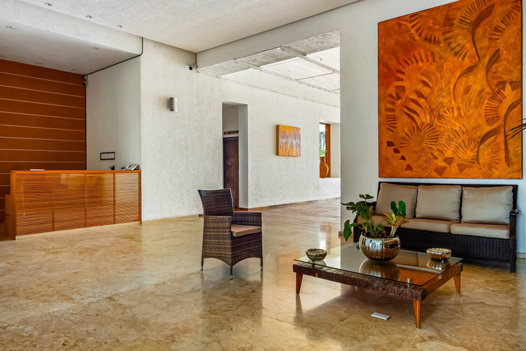 Lobby, Beachfront 4th-floor Condo With Views, Outdoor Pool, Balcony, W/D & Central AC, Puerto Vallarta
