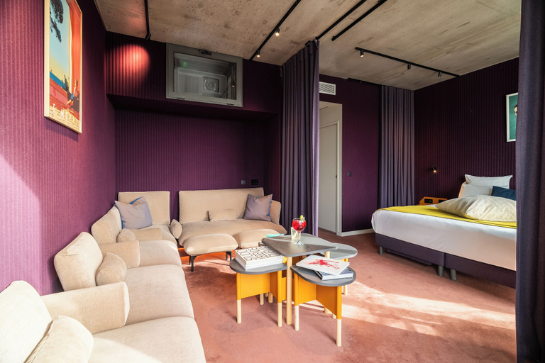 Bedroom 3, mk2 Hotel Paradiso Nation, Paris
