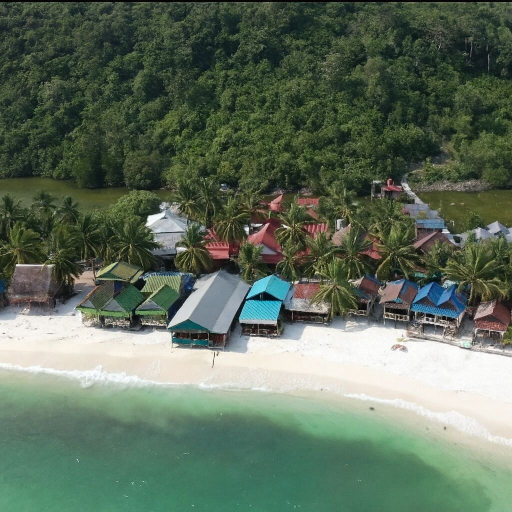 Beach, Cabanas, Sihanoukville