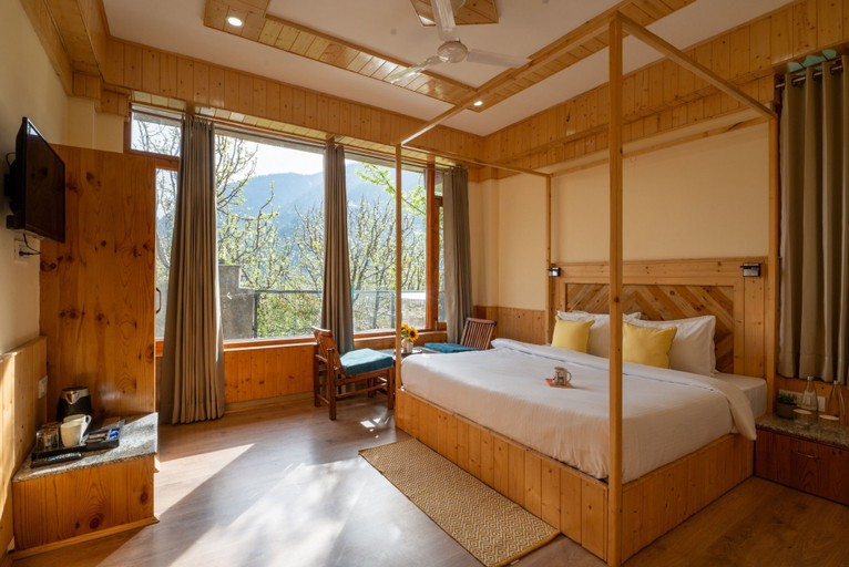 Garden view, Anvaya Manali - Luxury Mountain Retreat, Kullu