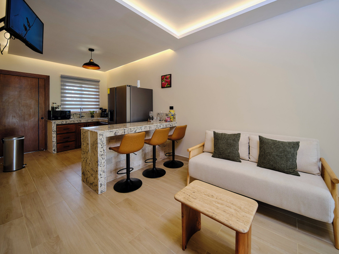 Living area, Arenal Volcanic Villas, San Carlos