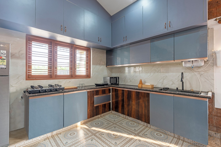 Private kitchen 2, Courtyard Banyan Rustic 2 BHK villa, Bangalore Rural