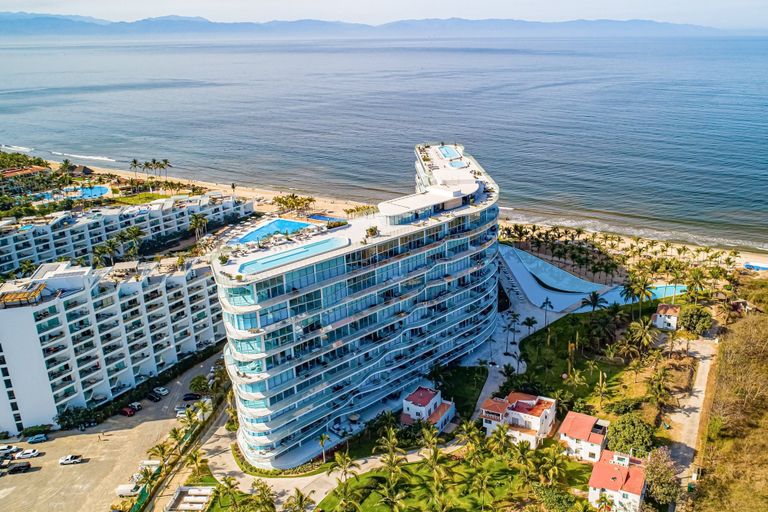 Aerial view 3, Oceanfront Luxury With Amazing View, 4 Pools, Private Beach, On-site Spa, Dining, Compostela