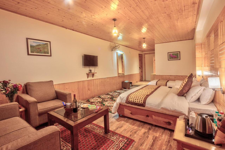 Bedroom 3, Vyas Vatika By Aero Stays, Kullu