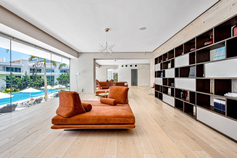 Interior 2, Updated Condo With Sweeping Views, Pools, Fitness Room, Balcony, W/d, and AC, Compostela