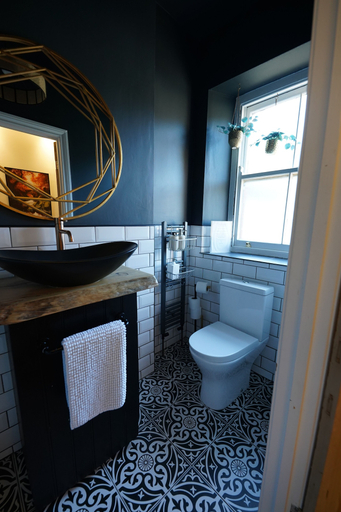 Bathroom 4, The Cwmcarn Hotel, Caerphilly