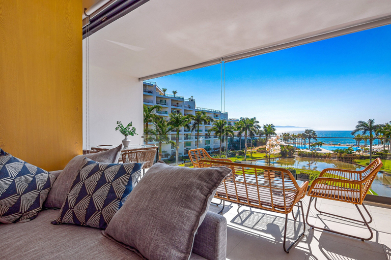 View from room 5, Oceanfront Condo With a Full Kitchen, Pool, & Beach Access, Compostela