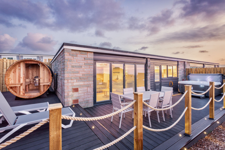 Exterior & Views 2, Hot Tub Haven with Dreamy Sea Vista!, Devon