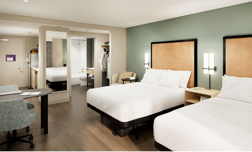 Room 2, LivSmart Studios by Hilton Columbia Greystone, Richland