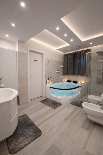 Bathroom 4, Hey Suite Villa - Luxury Guest House Fiumicino, Rome