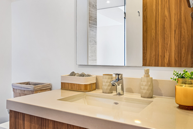 Bathroom, Oceanfront Studio With Infinity Pool, Breathtaking Views & Beach Access, Puerto Vallarta