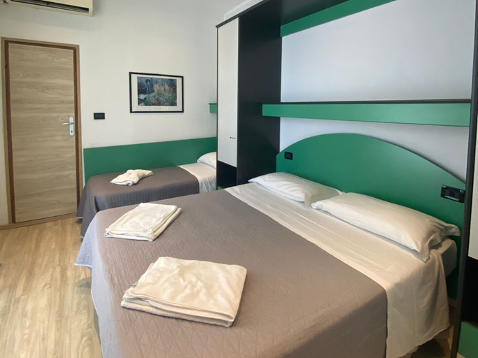 Bedroom 3, Hotel Tre Stelle, Rimini