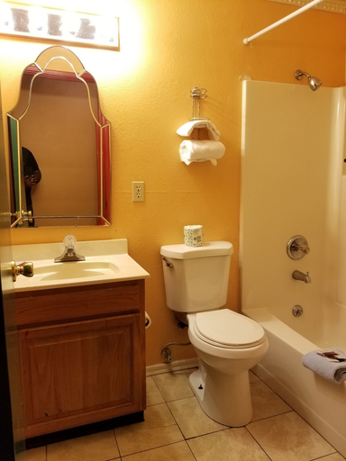 Bathroom 5, Sea-Tac Crest Motor Inn, SeaTac