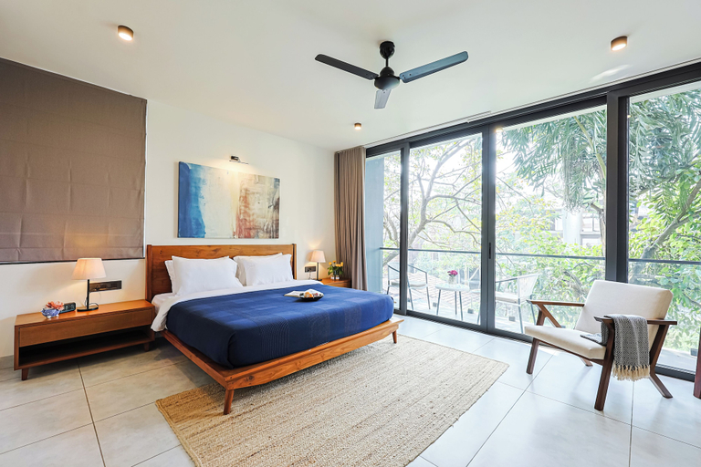 Room 5, ELIVAAS 3 BHK With Private Pool and Gazebo | Terraces Villa Luxe, North Goa
