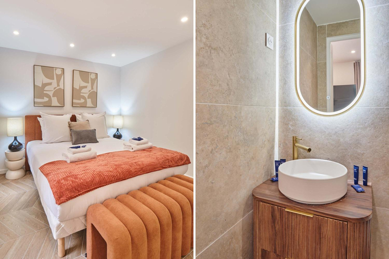 Bathroom 2, Modern Suite Center of Paris Montmartre, Paris