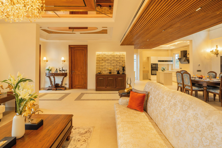 Living area 4, ELIVAAS privé The Royce Orchid 4BHK, Solan
