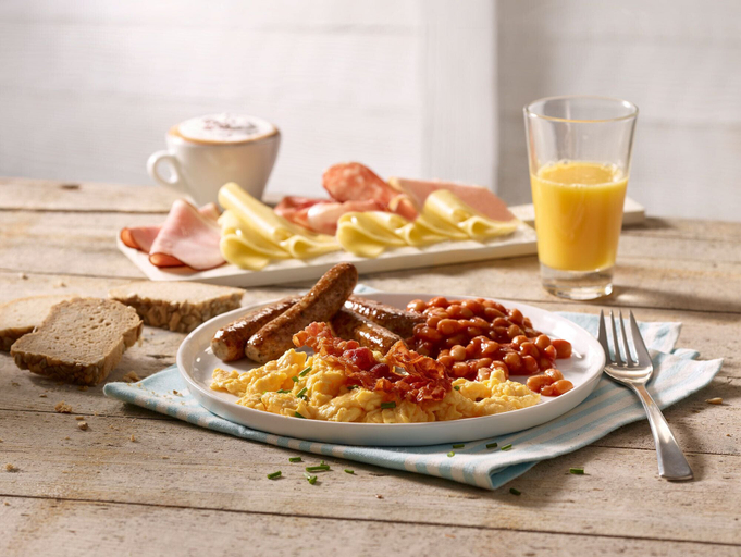 Breakfast buffet, Premier Inn Koblenz City, Koblenz