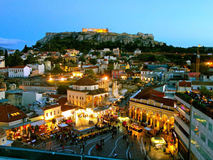 Room 3, The Athenian Penthouse Studio - An Urban Haven, Attica