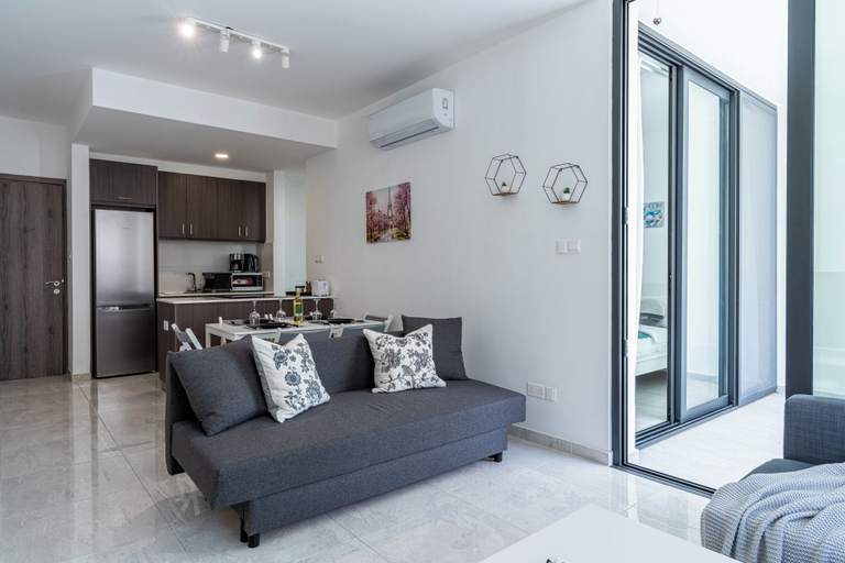 Living area 5, Lana 1-Bedroom Apt & Balcony in Larnaca, Larnaca