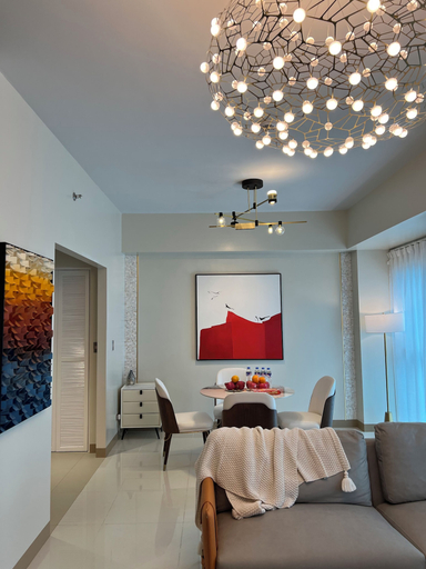 Living area 5, 1BR Bayview Next to Okada Airports MOA, Parañaque