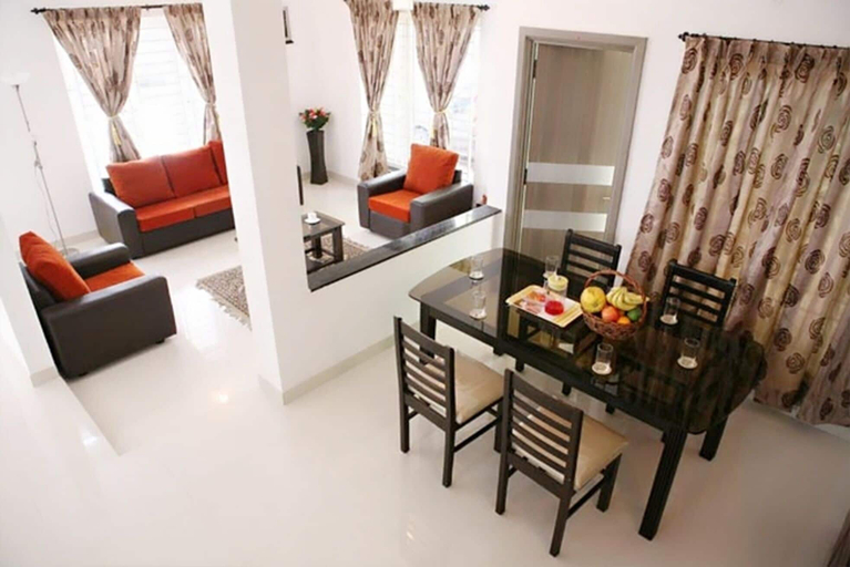 Living area 2, Seven Stones Stays, Kancheepuram