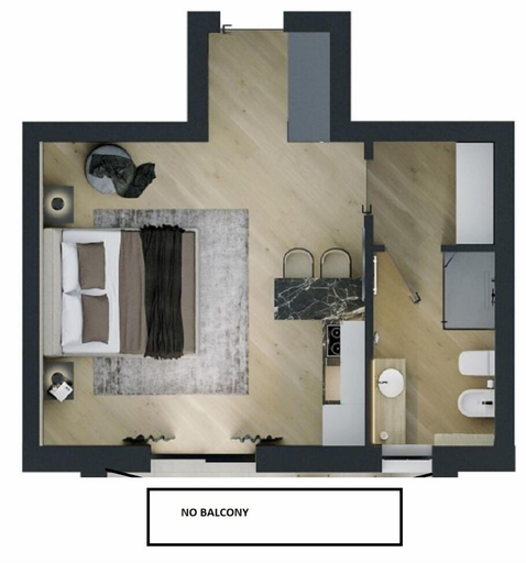 Floor plan, Ah Virgilio Apartments Resort, Mantua