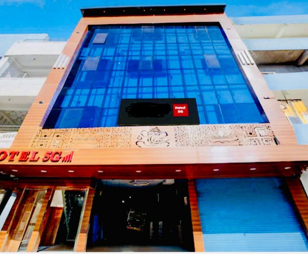 Exterior detail, Hotel 5G, Bhopal