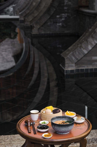Breakfast meal 4, Arcadia Yunjinyue Hotel, Dali Bai