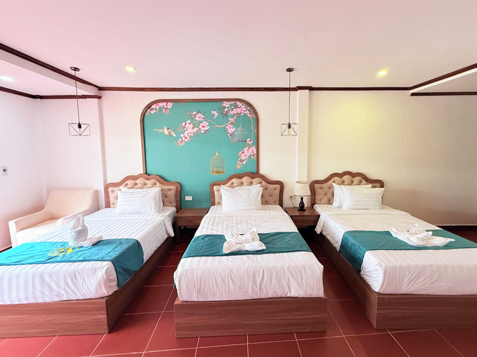 Bedroom 3, Vangvieng Night Market Resort, Vangvieng