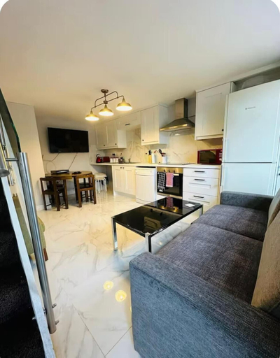 Living area, Private room in Little Bridgeford, Staffordshire