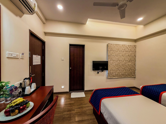 Bedroom 2, Zip By Spree Hotels Kolhapur, Kolhapur