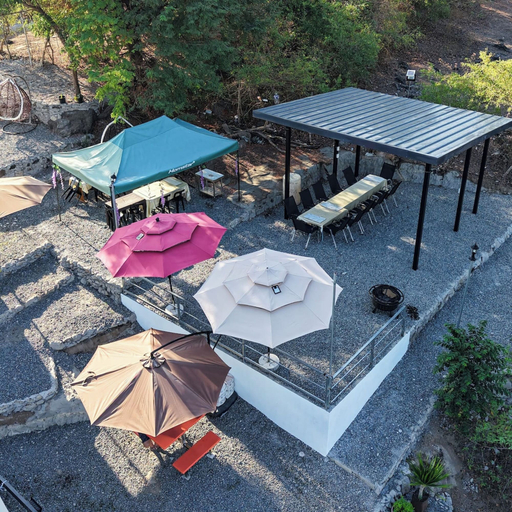 Outdoor dining 5, Neyz Farmyardz, San Jose