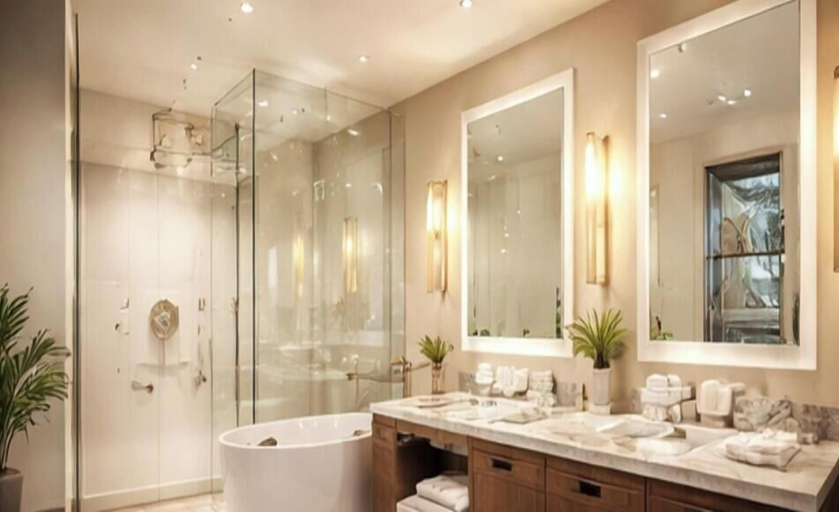 Bathroom, Grand Central Hotel, Toronto