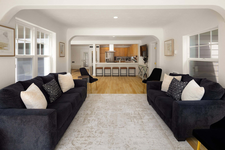 Living area 3, River's Rest - Waterfront Views, Hot Tub, Grill & Fire Pit 3 Bedroom Home, Lane