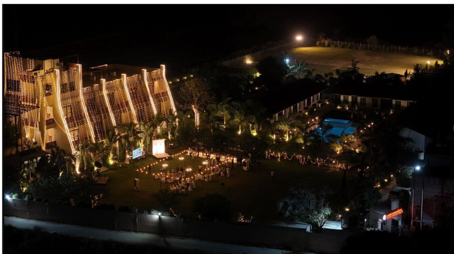 Aerial view, Hotel Kashi Anandam Spiritual & Wellness, Varanasi