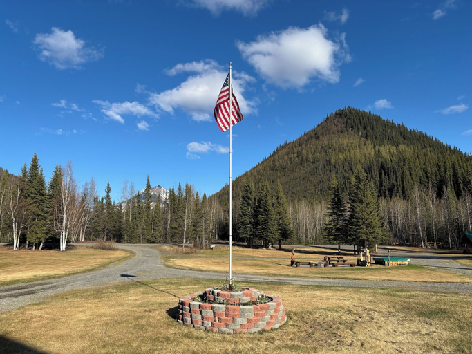 Front of property 2, Log Cabin Wilderness Lodge, Valdez-Cordova