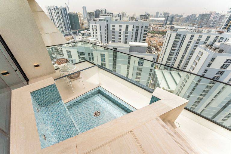 Exterior, PVH - Lavish 1BR - Private Pool, Dubai