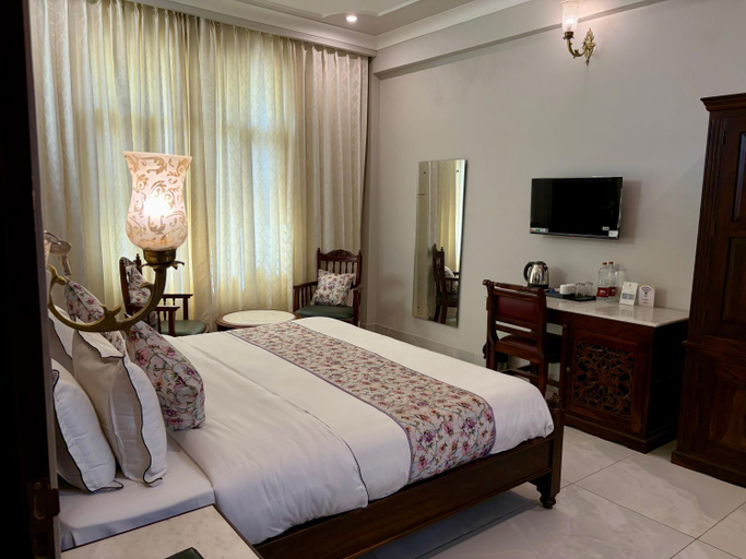 Bedroom 2, Chitawa Haveli A Luxury Heritage Hotel, Jaipur