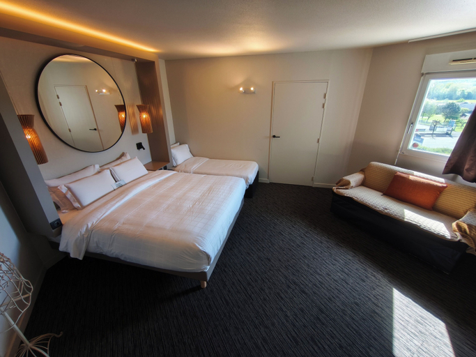 Bedroom 4, Hôtel Kyriad Brive La Gaillarde Ouest, Corrèze