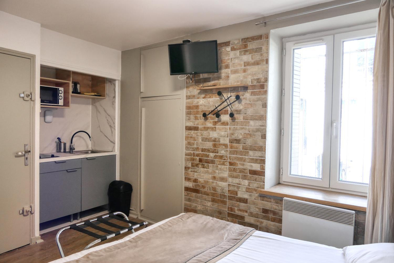 Bedroom 3, Hotel Boquier, Avignon Centre, Vaucluse