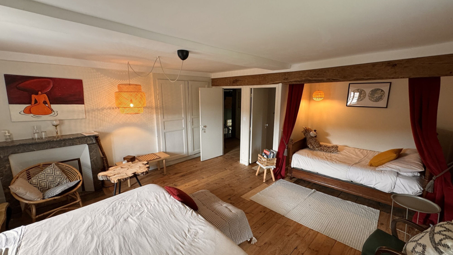 Bedroom 4, Villa Colombier, Puy-de-Dôme