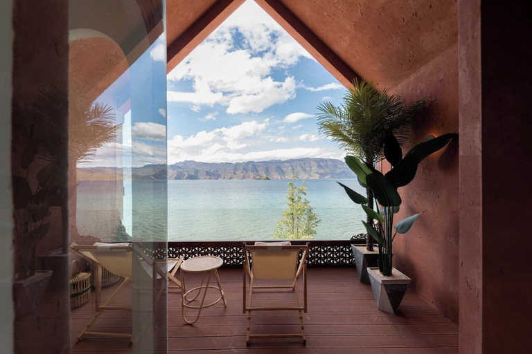 View from room 4, Lugu Lake And share resort hotel, Lijiang