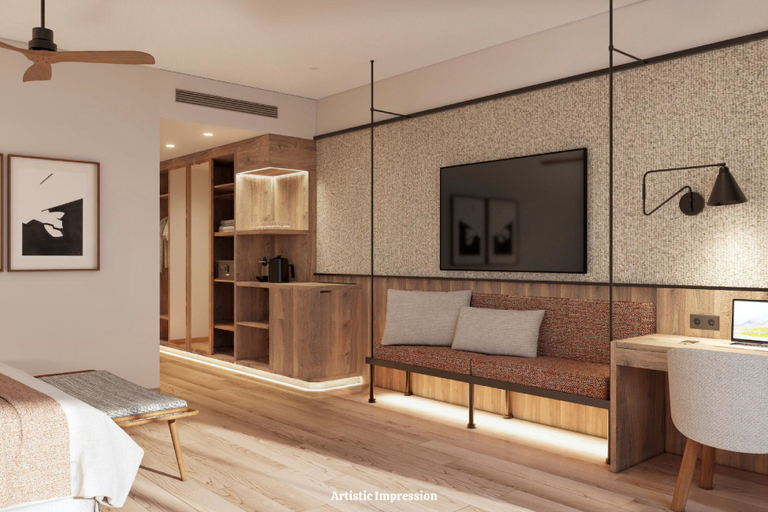 Living area, Elba Corralejo Premium Level Only Adults, Las Palmas