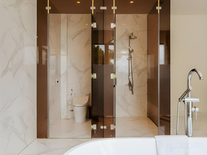 Bathroom 5, Rung La Kim Resort, Đà Lạt