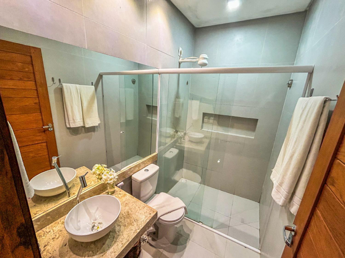 Bathroom, Marue Guesthouse Porto de Pedras, Porto de Pedras