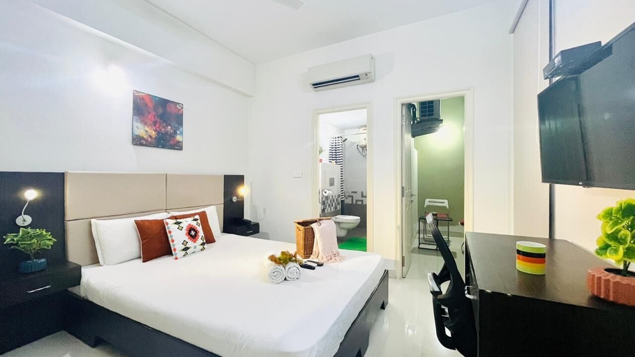 Bedroom 3, Olive Serviced Apartments Hitech City Hyderabad, Hyderabad