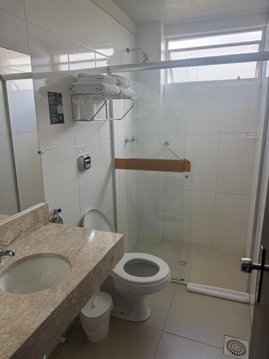 Bathroom, Hotel Sao Luiz, São Gabriel