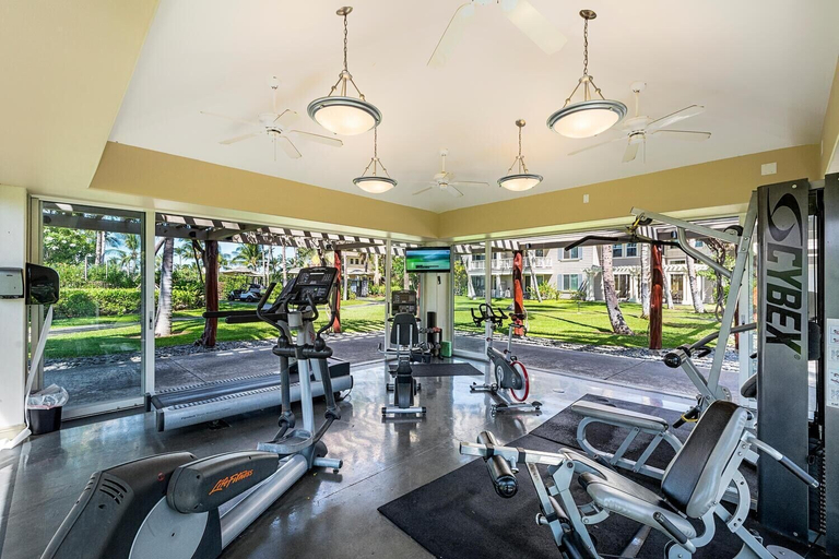 Fitness facility 2, Fairway Villas #i24: Gorgeous Top Floor With AC!, Hawaii