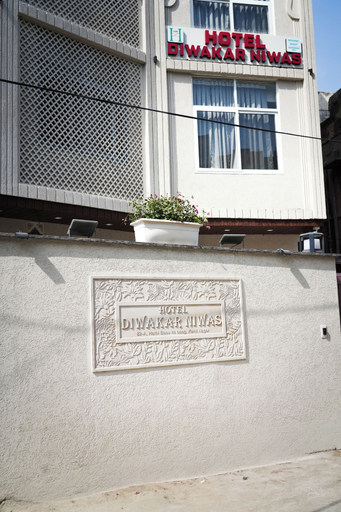 Exterior detail, HOTEL DIWAKAR NIWAS, Jaipur
